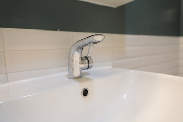 세면대, 화장실, 수도꼭지