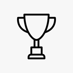 Trophy cup icon