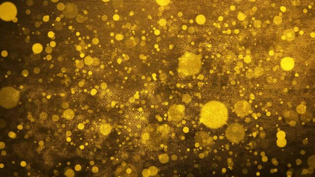 motion graphic glitter gold texture background 