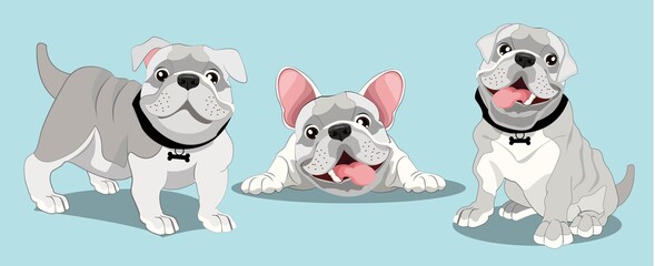 Obraz premium PrintBULLDOG POSE 2