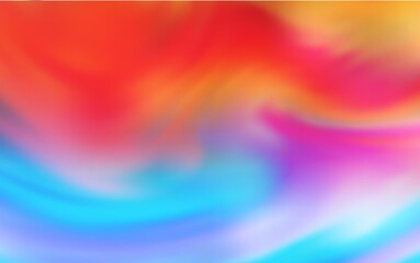 Obraz premium Light Blue, Red vector abstract blurred layout.