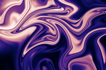 Abstract background of colorful liquid liner. Abstract texture of liquid acrylic.