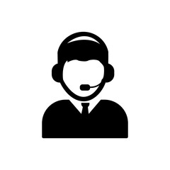People , operator icon. Design vector