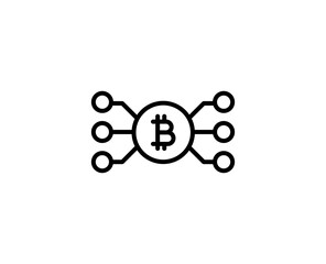 Finance line icon