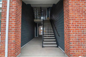 Internal stairs from a ground floor foyer