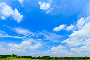 Fototapeta premium 青空と雲