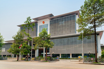 Scenic view of Office of the National Assembly of Vietnam