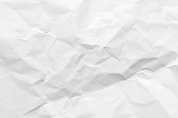 crumpled white paper background