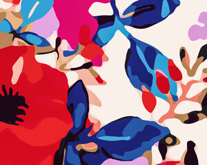 Abstract Flowers 