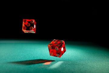 real Casino red dice