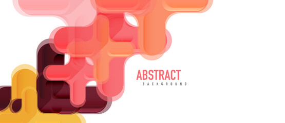 Glossy multicolored plastic style cross composition, x shape design, techno geometric modern abstract background. Trendy abstract layout template