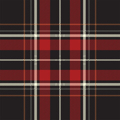 Abstract tartan seamless pattern. Vector illustration.