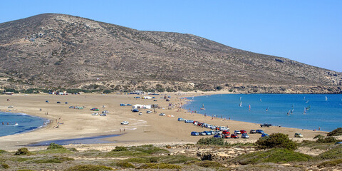 Am Strand von Prasonisi