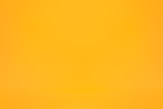 Smooth simple yellow abstract gradient background