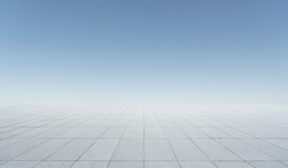 Floor and sky background