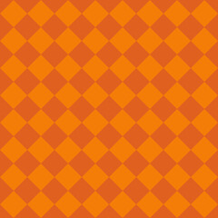 Orange rhombuses seamless pattern. Vector illustration.