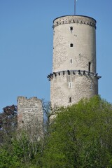 Fototapeta na wymiar Turm der Godesburg in Bonn-Bad Godesburg