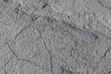 Texture of wet cracked ground as background