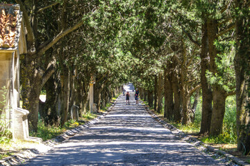 Kreuzweg auf dem Filerimos, Insel Rhodos