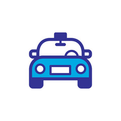 taxi icon logo illustration design