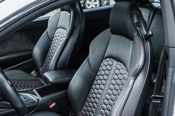 A front seat from german sports car