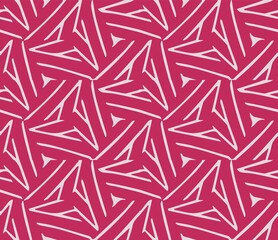 Beautiful interlaced abstract geometric vector pattern background. 