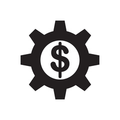 money management icon, business icon vector