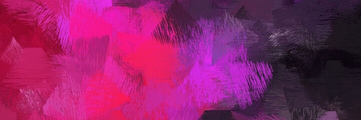 colorful brush strokes background with medium violet red, very dark blue and medium orchid. graphic can be used for background graphics, art prints or creative fasion design element