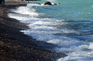 Balkhash lake, central Kazakhstan