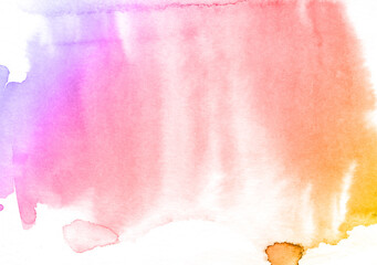 watercolor background with watercolor splashes