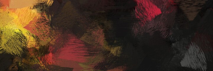 abstract brush strokes background decoration with very dark pink, peru and brown. graphic can be used for banner, web, poster or creative fasion design element