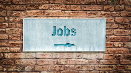 Street Sign to Jobs
