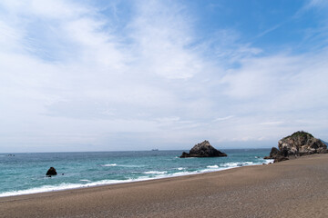 日出の石門　　渥美半島