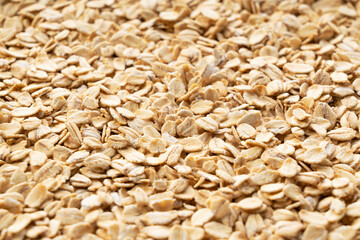 Oatmeal laid all over the screen.