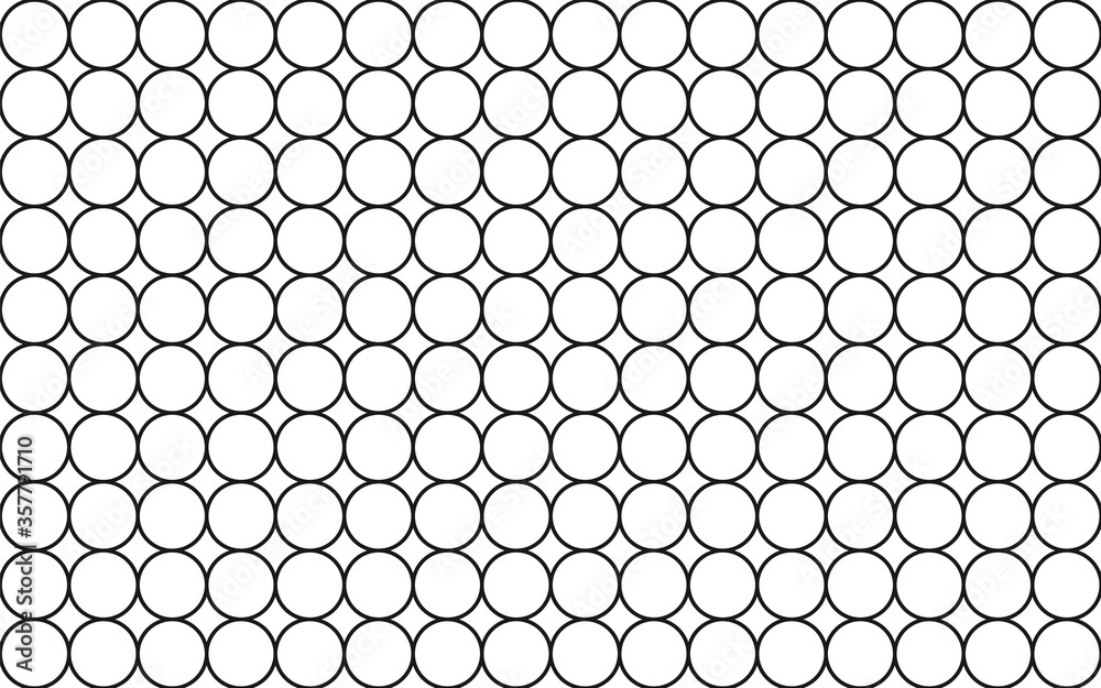 Canvas Prints grid. seamless pattern. vector illustration background. black small circle cell simple graphic grid.