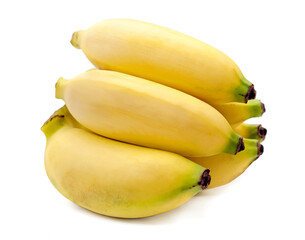 bananas isolated on white background