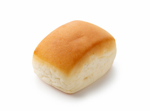 Dinner Rolls On A White Background.