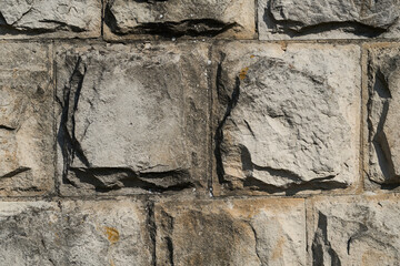 old stone wall as background