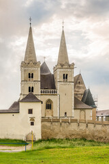 Fototapeta na wymiar View at the Cathedral of Saint Martin in Spisske Podhradie - Slovakia