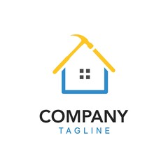 A cool and unique logo for a home improvement company