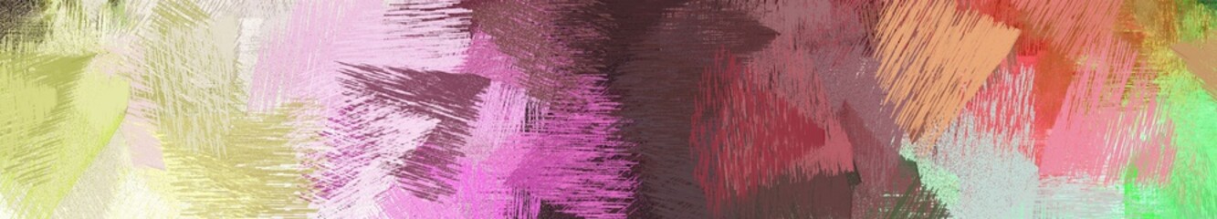 wide landscape graphic with abstract brush strokes background with tan, rosy brown and old mauve