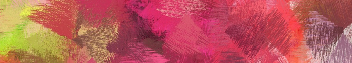 wide landscape graphic with abstract brush strokes background with moderate red, dark khaki and rosy brown. can be used for wallpaper, cards, poster or banner