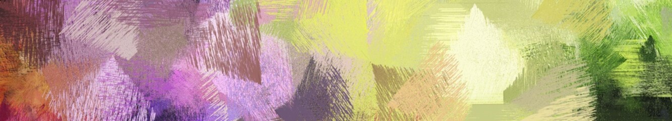 wide landscape graphic with artistic brush strokes background with tan, dark slate gray and dark moderate pink. can be used for wallpaper, cards, poster or banner