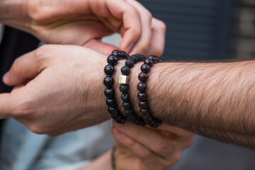 
Men's arm bracelets