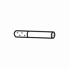 Outline cigarette icon.Cigarette vector illustration. Symbol for web and mobile