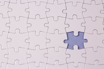 Pieces of a puzzle game