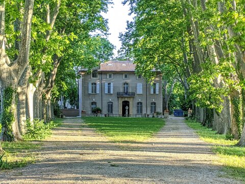 Bastide jas du bouffan Aix en provence, peiture paul c&eacute;zane peintre art
