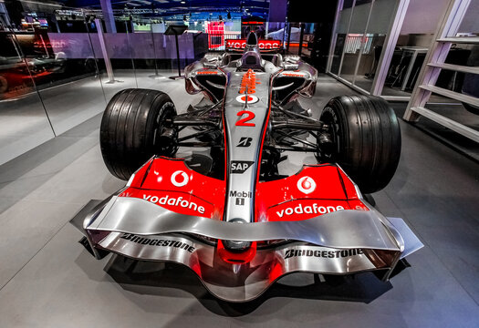 McLaren Formula One Racing Car On Display