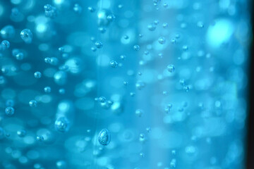 Blue Hand Wash Gel background and texture macro
