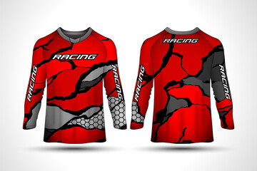 Long sleeve sport jersey